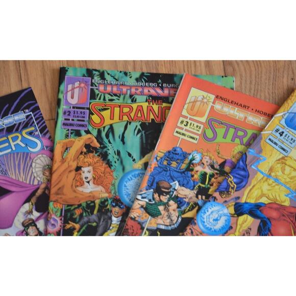 Vintage Ultraverse Strangers Malibu Comics #1-7 - Picture 7 of 8